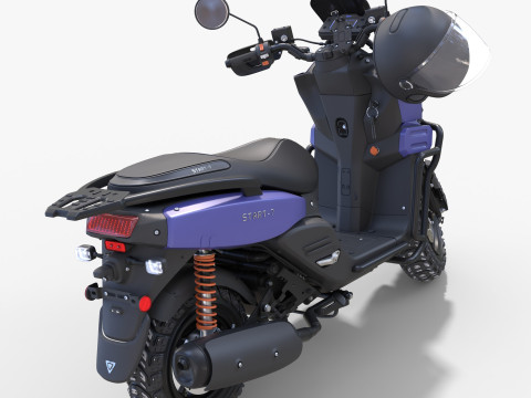 Scooter 3D 模型