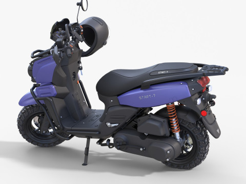 Scooter 3D 模型