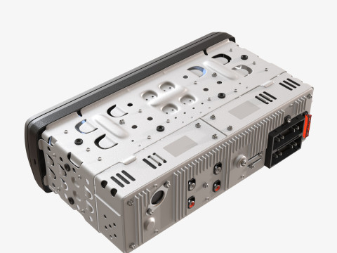 Car radio 3D 모델