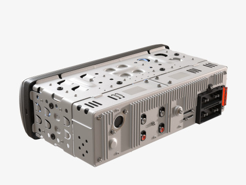 Car radio 3D 모델