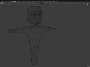 3d character of boy-3d boy 3D Model