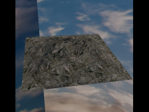 3d realistic stone mountain 3d rock cliff 3Dモデル