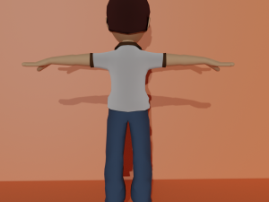 boy character Modello 3D