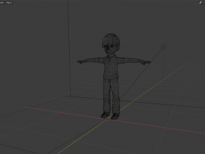 boy character Modello 3D