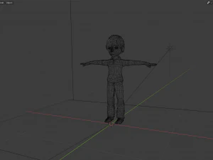 boy character 3D Model