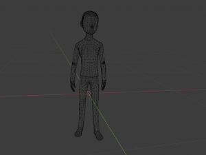 3d boy character mesh 3D Model