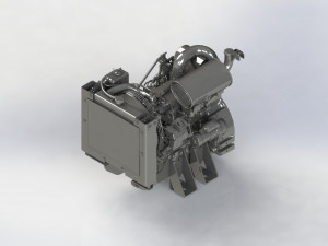 yanmar 3tnm68-asm 3D 模型