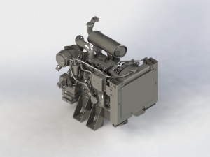 yanmar 3tnm68-asm 3D 모델