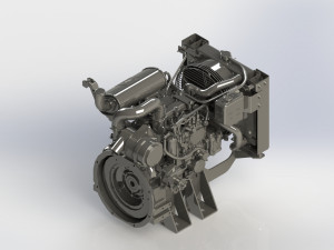 yanmar 3tnm68-asm 3D 모델