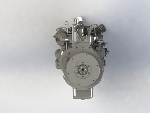 kubota d1105-e2b-eu engine 3D 模型