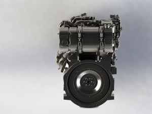 Kubota v1505-cr-t engine without equipment 3D Model