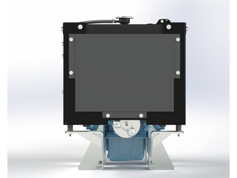 洋马 3TNM68 发动机 3D 模型