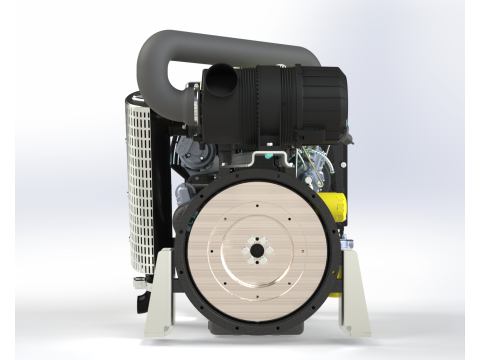 KohlerLombardini KDI 1903 M Engine 3D Model