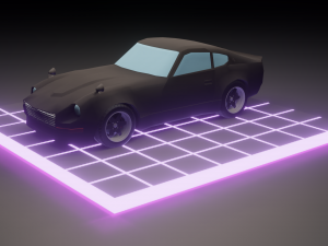 toon low poly cars package Modello 3D