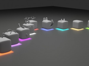 cubies 3D 模型