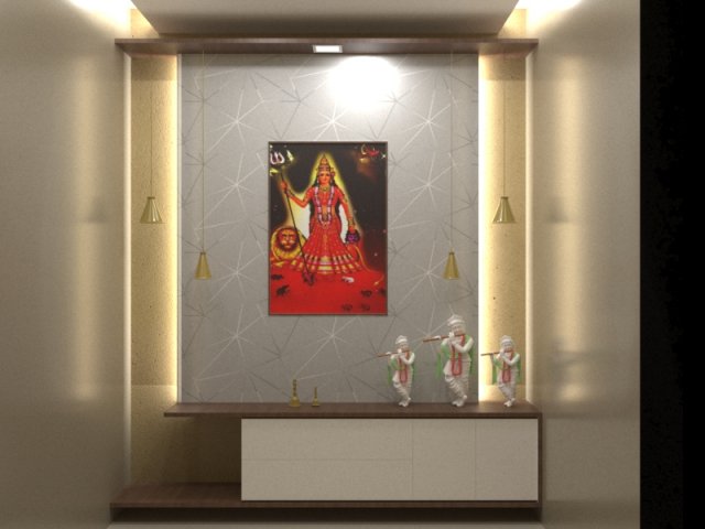 pujagher mandir for interior Modèle 3D .c4d .max .obj .3ds .fbx .stl .blend 