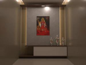 pujagher mandir for interior 3D Model