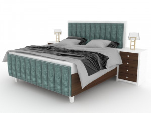 bed 3D Model