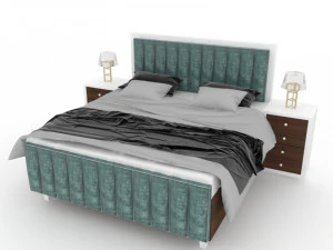 bed 3D Model