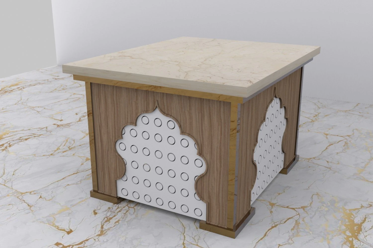 center table 3D Model .c4d .max .obj .3ds .fbx .stl .blend 