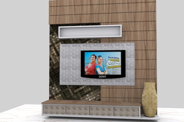 tv unit Modèle 3D .c4d .max .obj .3ds .fbx .stl .blend 