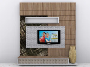 tv unit 3D Model