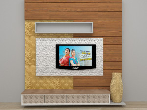 tv unit Modèle 3D