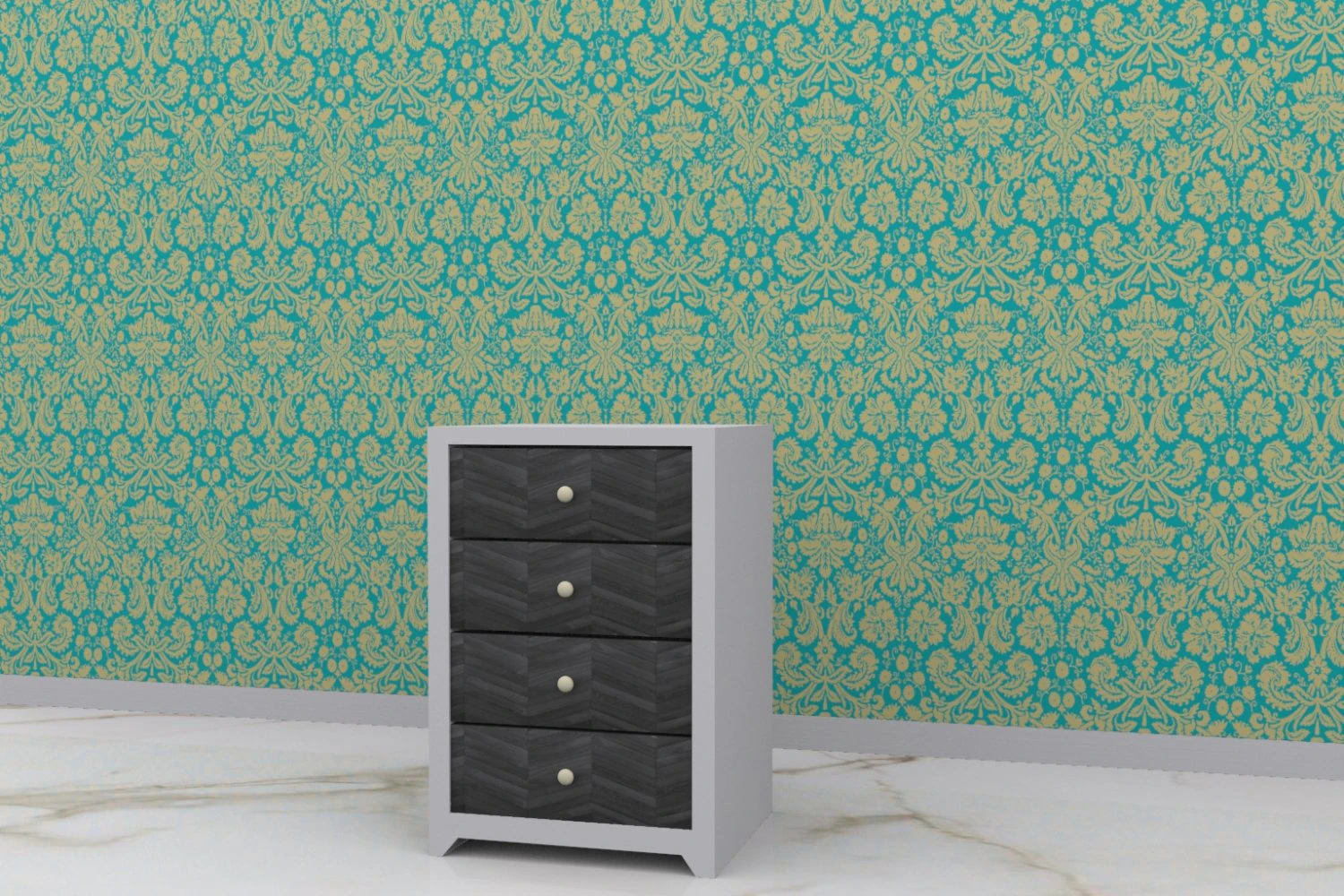 side table or drawer 3D Model .c4d .max .obj .3ds .fbx .stl .blend