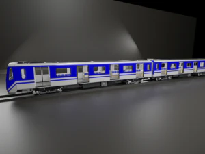 subway train 3D Model