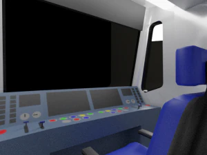 subway train 3D Model