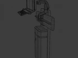 sci-fi terminal 3D Model