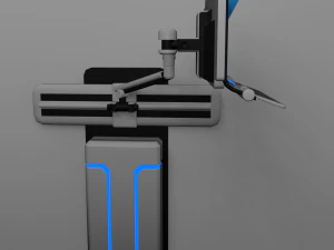 sci-fi terminal 3D Model