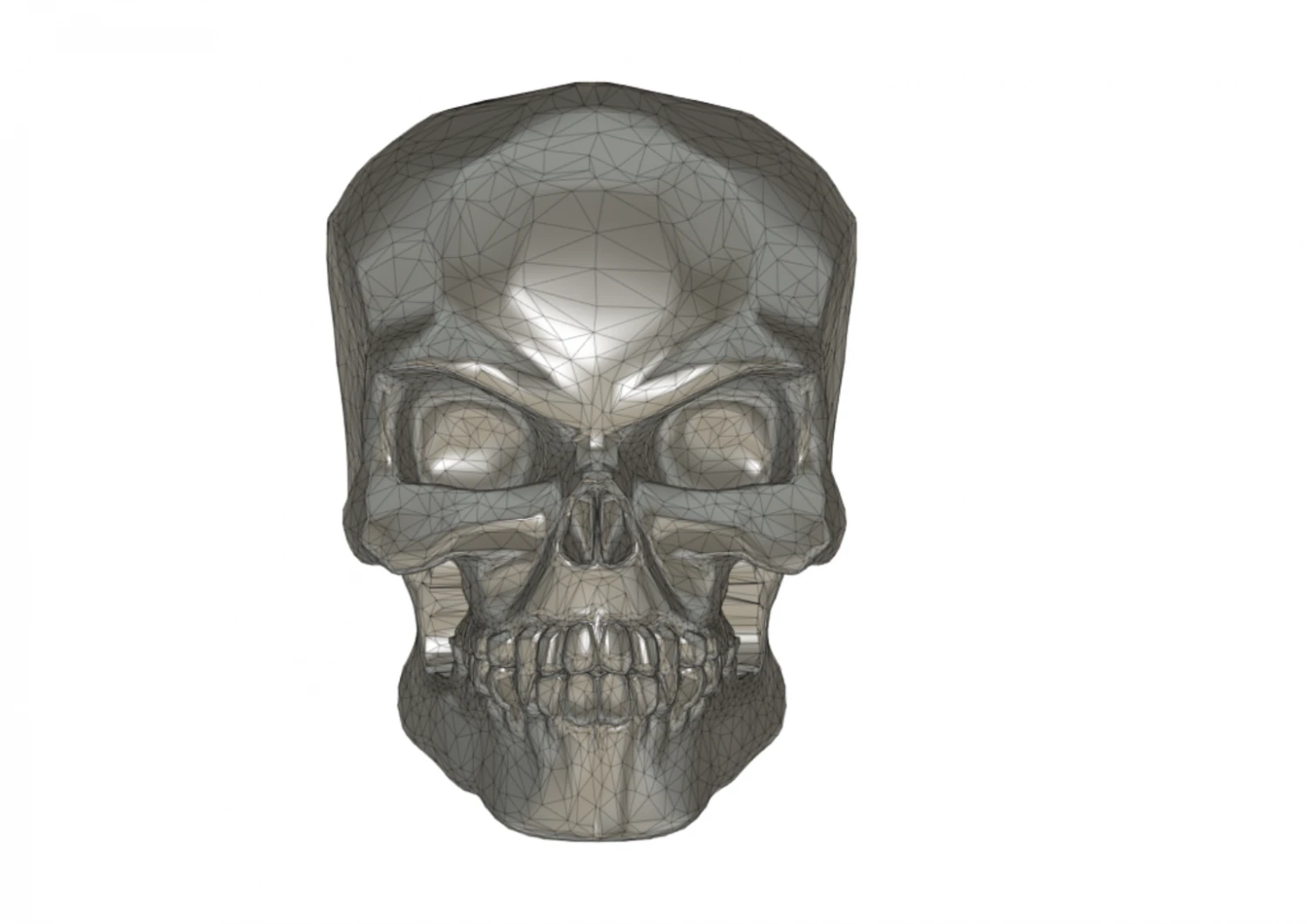 scull bead 3D Print Model .c4d .max .obj .3ds .fbx .stl .blend