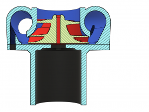small turbocharger Modello di stampa 3D
