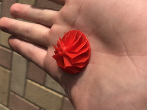 small turbocharger Modello di stampa 3D