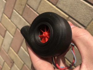 small turbocharger 3D Print Model
