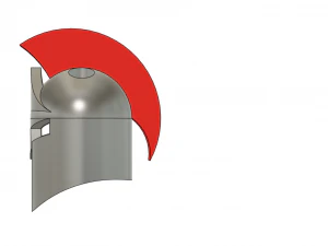 spartan helmet beads 3D Print Model