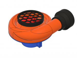 turbocharger dc 775 electric motor 3d print model Modèles 3D en vedette