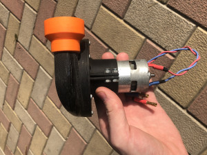turbocharger dc 775 electric motor 3d print model Modèles 3D en vedette