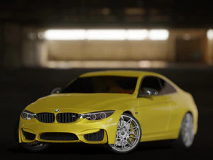mobil sport m4 f82 Model 3D