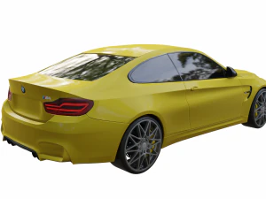 sportcar m4 f82 3D Model