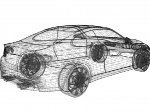sportcar m4 f82 3D Model