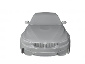 sportcar m4 f82 3D Model