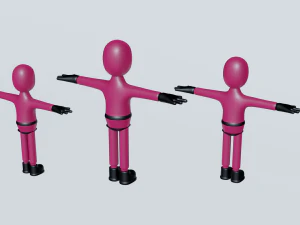 squid game soldier 3D Model