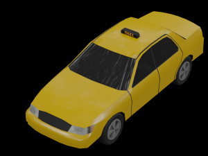 passenger car pack vr ar low-poly 3Dモデル