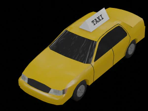 passenger car pack vr ar low-poly 3D Model