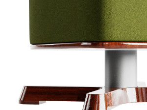 armchair with footstool Modelo 3D
