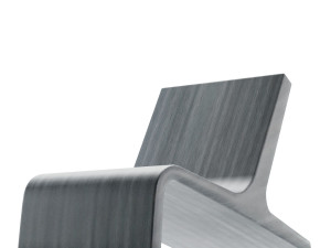 wooden armchairs in a modern style 5 pieces Modelo 3D