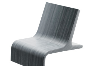 wooden armchairs in a modern style 5 pieces Modelo 3D