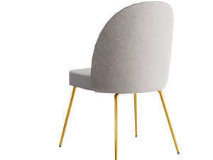 soft chair in a modern style 3D मॉडल